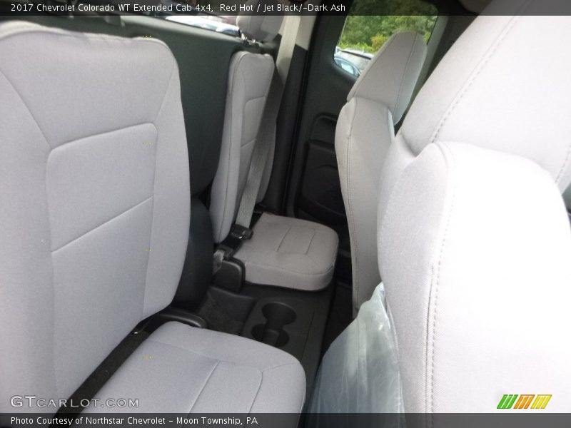 Red Hot / Jet Black/­Dark Ash 2017 Chevrolet Colorado WT Extended Cab 4x4