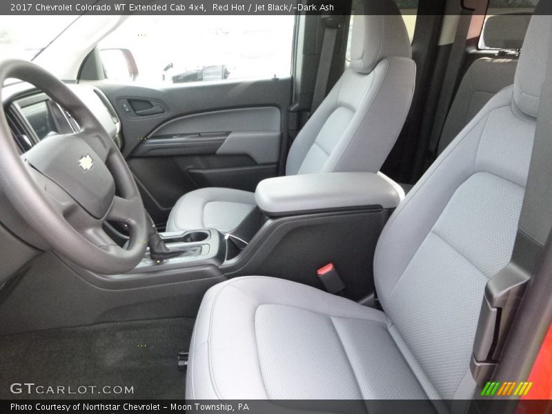 Front Seat of 2017 Colorado WT Extended Cab 4x4
