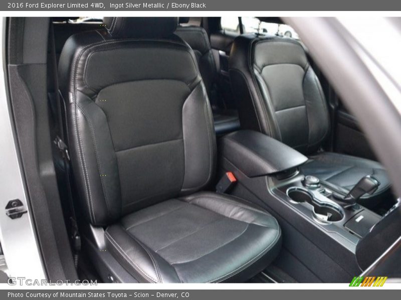 Front Seat of 2016 Explorer Limited 4WD