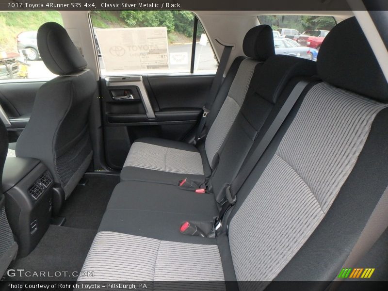 Rear Seat of 2017 4Runner SR5 4x4