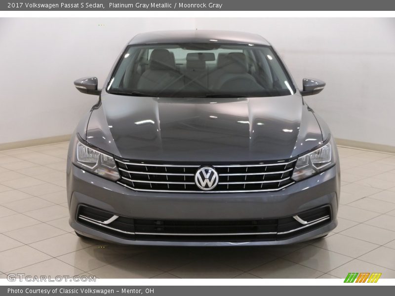 Platinum Gray Metallic / Moonrock Gray 2017 Volkswagen Passat S Sedan