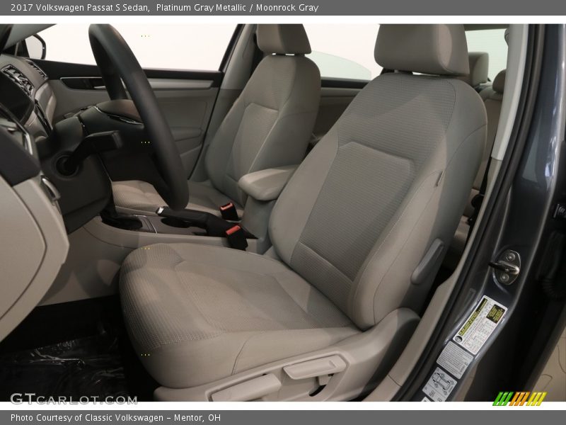 Platinum Gray Metallic / Moonrock Gray 2017 Volkswagen Passat S Sedan