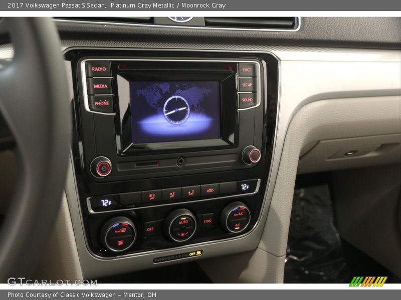 Platinum Gray Metallic / Moonrock Gray 2017 Volkswagen Passat S Sedan