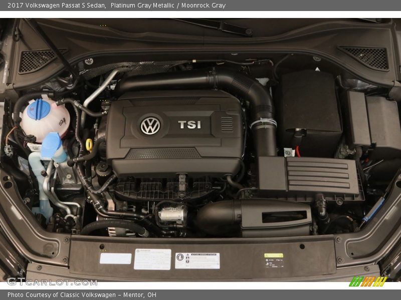 Platinum Gray Metallic / Moonrock Gray 2017 Volkswagen Passat S Sedan