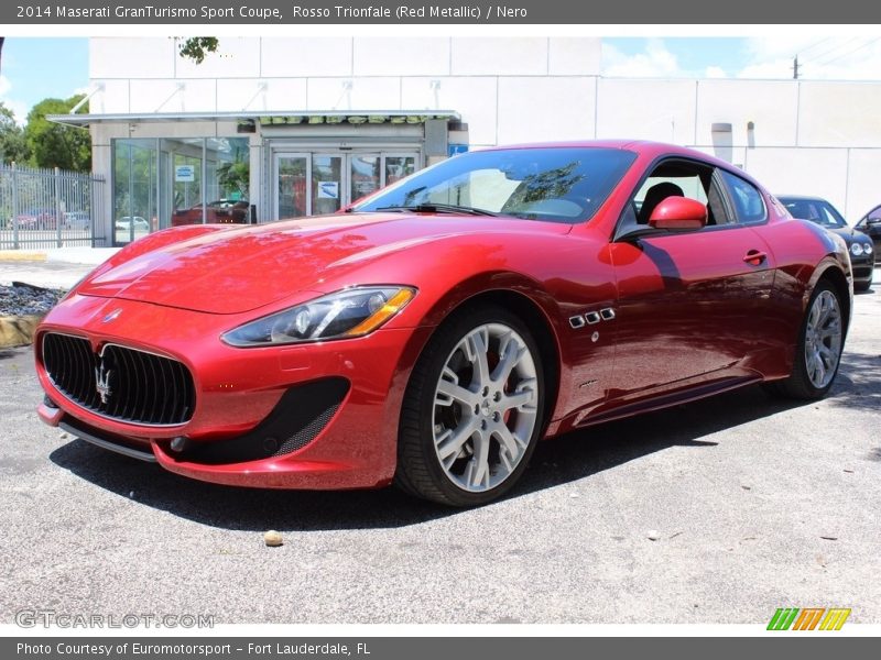 Rosso Trionfale (Red Metallic) / Nero 2014 Maserati GranTurismo Sport Coupe