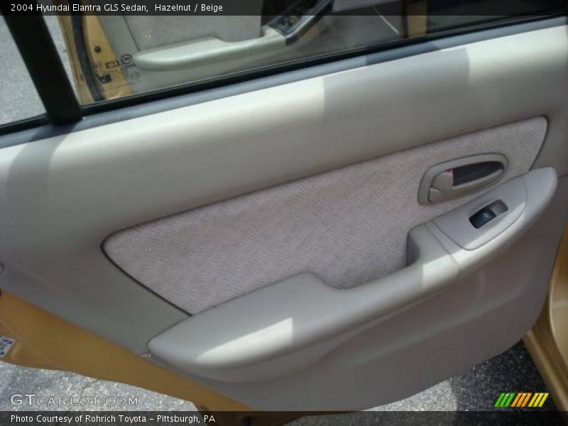 Hazelnut / Beige 2004 Hyundai Elantra GLS Sedan