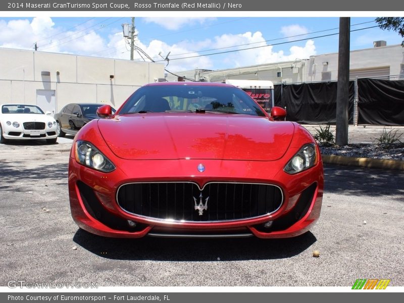 Rosso Trionfale (Red Metallic) / Nero 2014 Maserati GranTurismo Sport Coupe