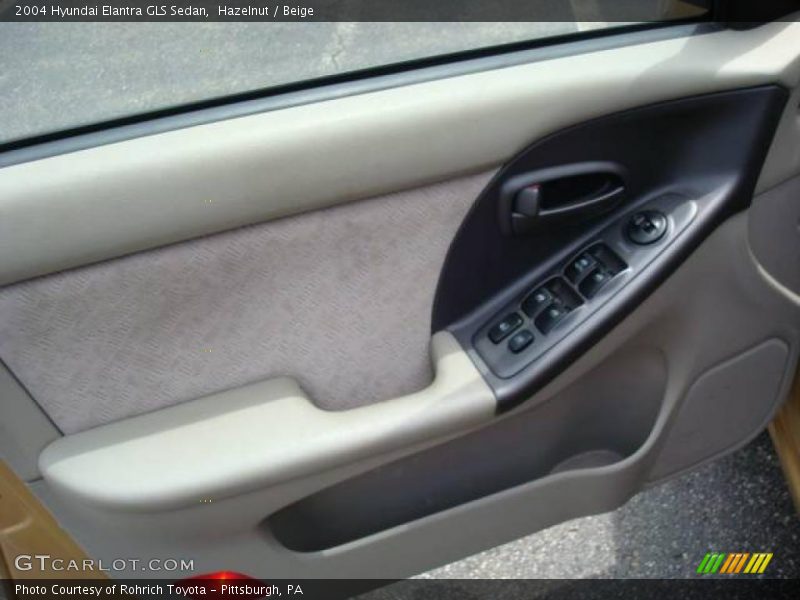 Hazelnut / Beige 2004 Hyundai Elantra GLS Sedan