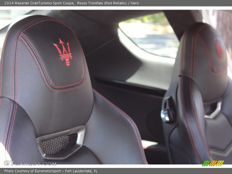 Rosso Trionfale (Red Metallic) / Nero 2014 Maserati GranTurismo Sport Coupe