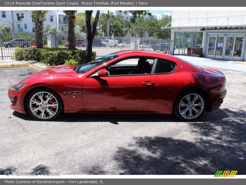 Rosso Trionfale (Red Metallic) / Nero 2014 Maserati GranTurismo Sport Coupe