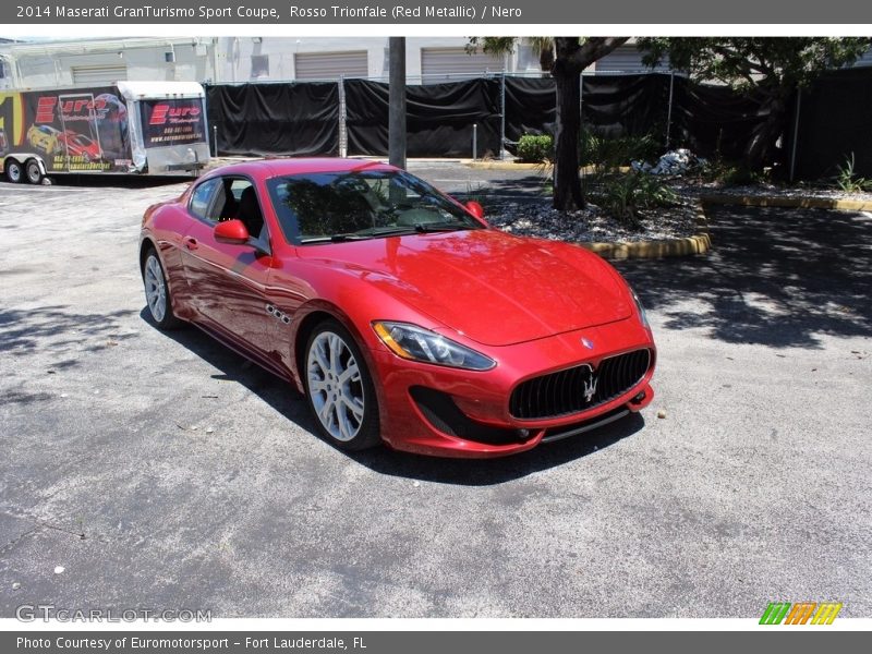 Rosso Trionfale (Red Metallic) / Nero 2014 Maserati GranTurismo Sport Coupe