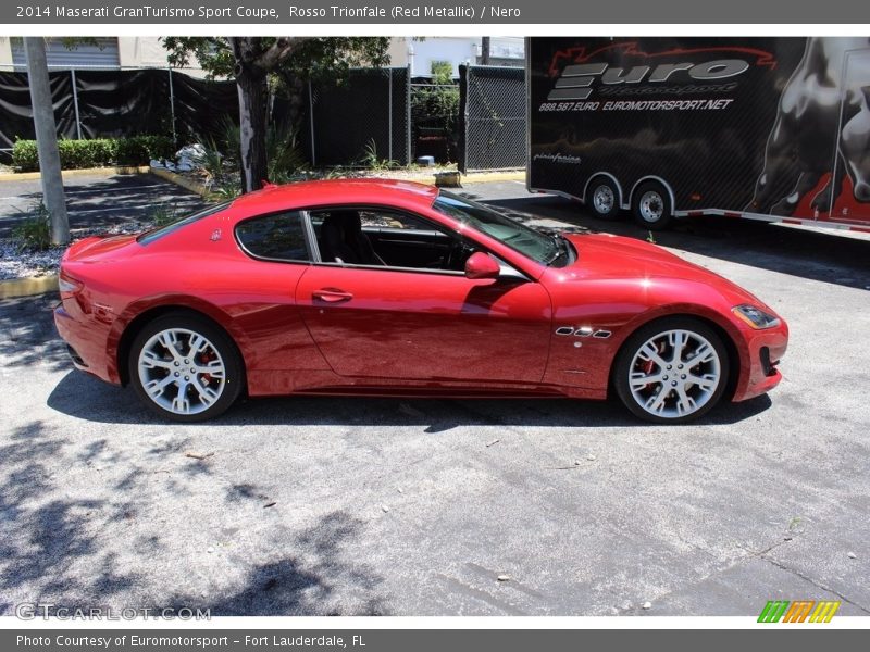 Rosso Trionfale (Red Metallic) / Nero 2014 Maserati GranTurismo Sport Coupe