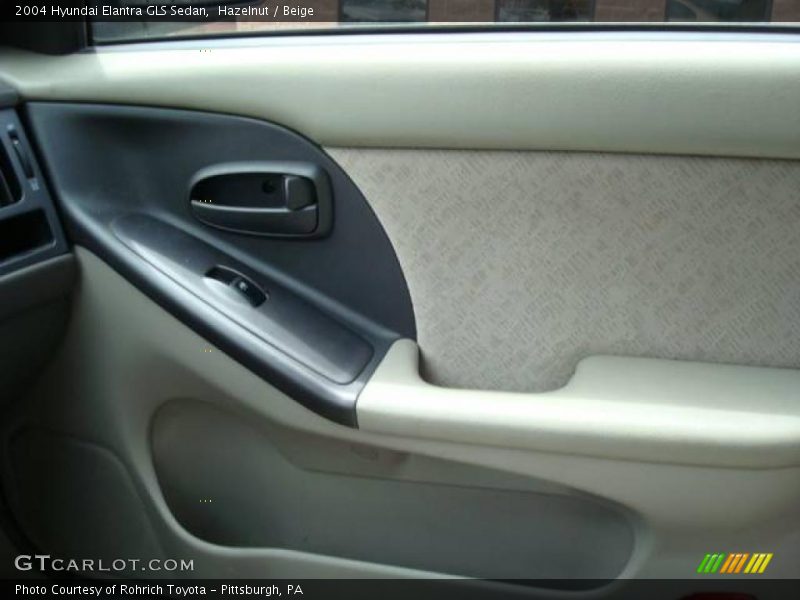 Hazelnut / Beige 2004 Hyundai Elantra GLS Sedan