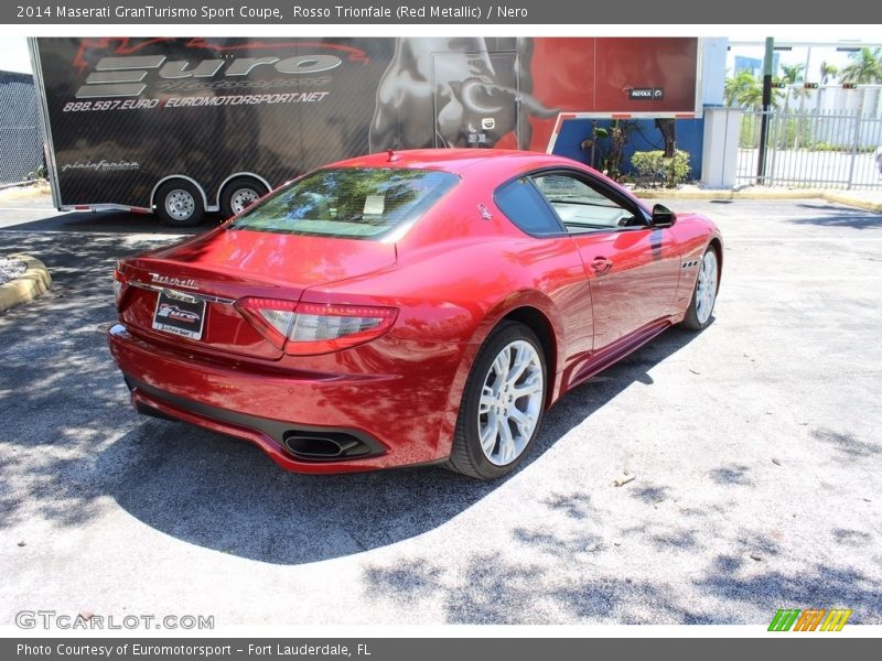 Rosso Trionfale (Red Metallic) / Nero 2014 Maserati GranTurismo Sport Coupe