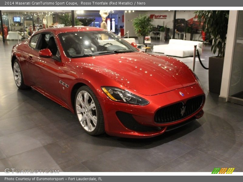 Rosso Trionfale (Red Metallic) / Nero 2014 Maserati GranTurismo Sport Coupe
