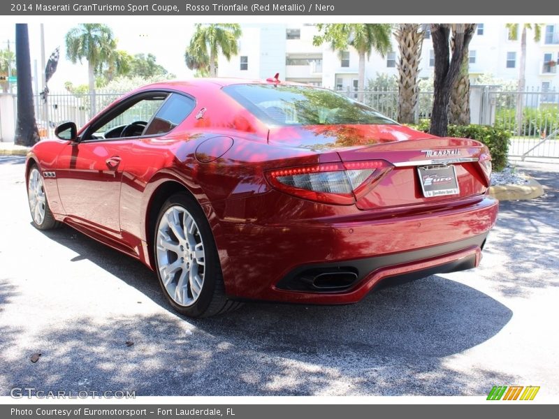 Rosso Trionfale (Red Metallic) / Nero 2014 Maserati GranTurismo Sport Coupe