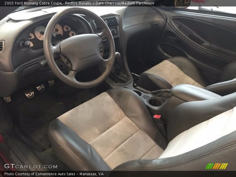  2003 Mustang Cobra Coupe Dark Charcoal/Medium Parchment Interior