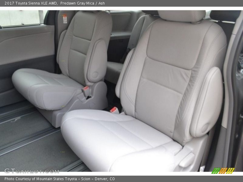Predawn Gray Mica / Ash 2017 Toyota Sienna XLE AWD