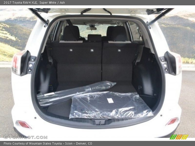 Super White / Ash 2017 Toyota RAV4 XLE