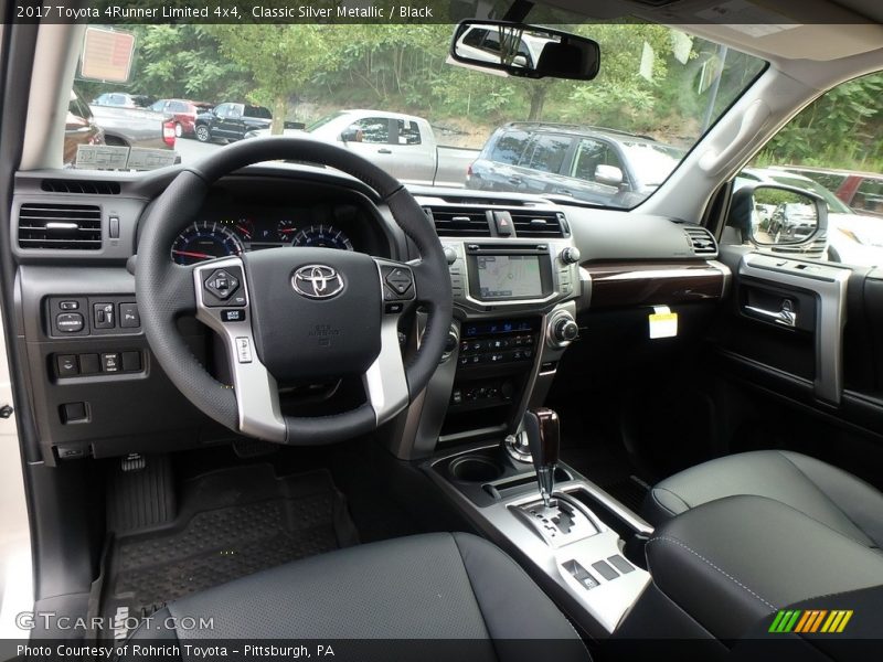 Classic Silver Metallic / Black 2017 Toyota 4Runner Limited 4x4