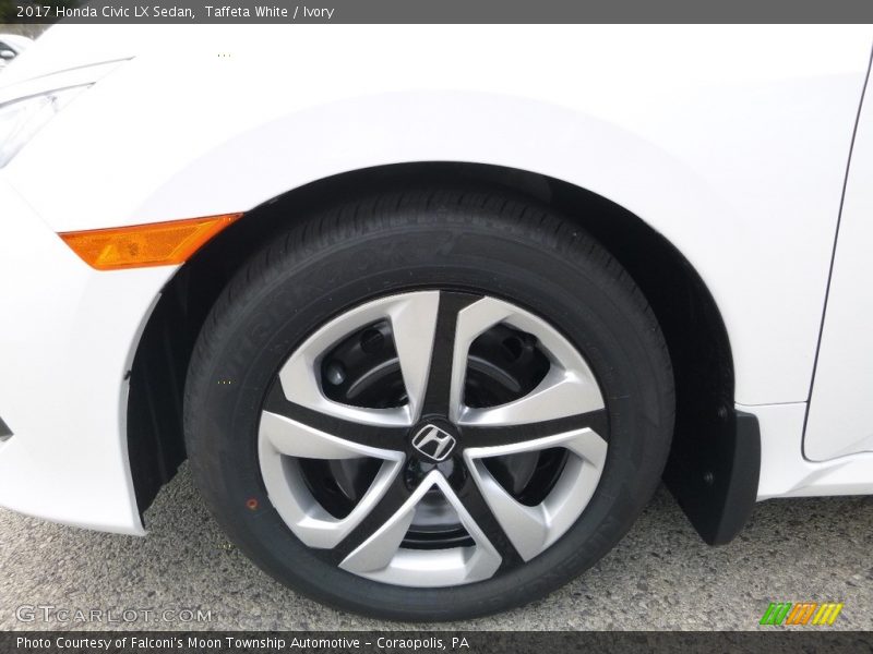 Taffeta White / Ivory 2017 Honda Civic LX Sedan