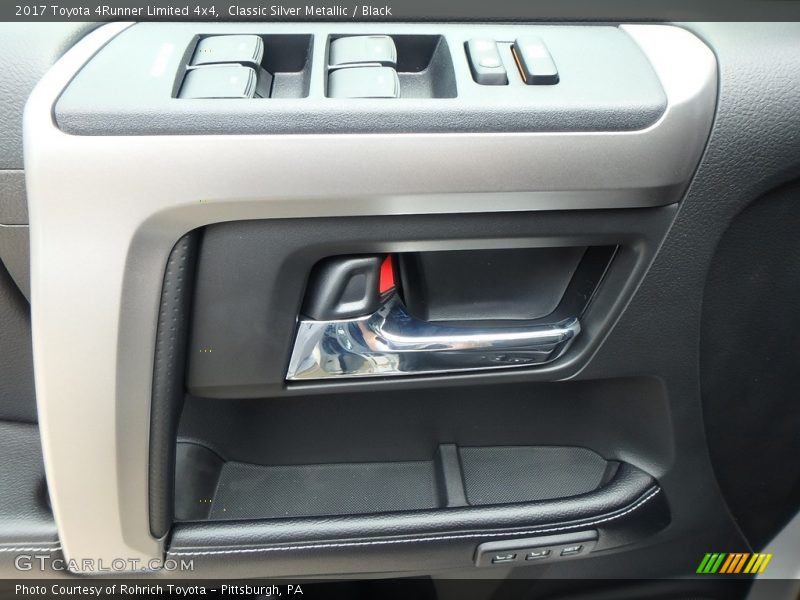Classic Silver Metallic / Black 2017 Toyota 4Runner Limited 4x4