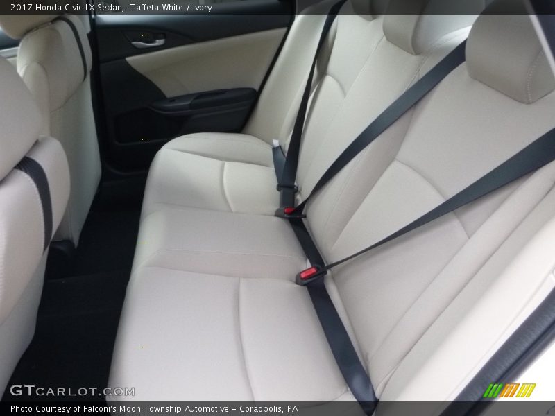 Taffeta White / Ivory 2017 Honda Civic LX Sedan