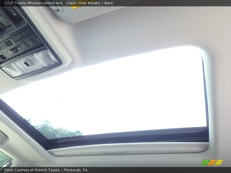 Classic Silver Metallic / Black 2017 Toyota 4Runner Limited 4x4