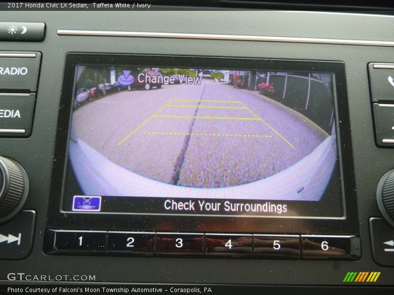 Taffeta White / Ivory 2017 Honda Civic LX Sedan