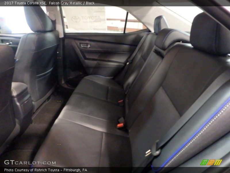 Falcon Gray Metallic / Black 2017 Toyota Corolla XSE