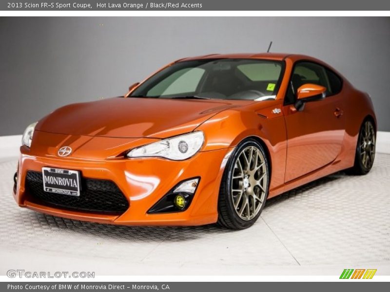 Hot Lava Orange / Black/Red Accents 2013 Scion FR-S Sport Coupe