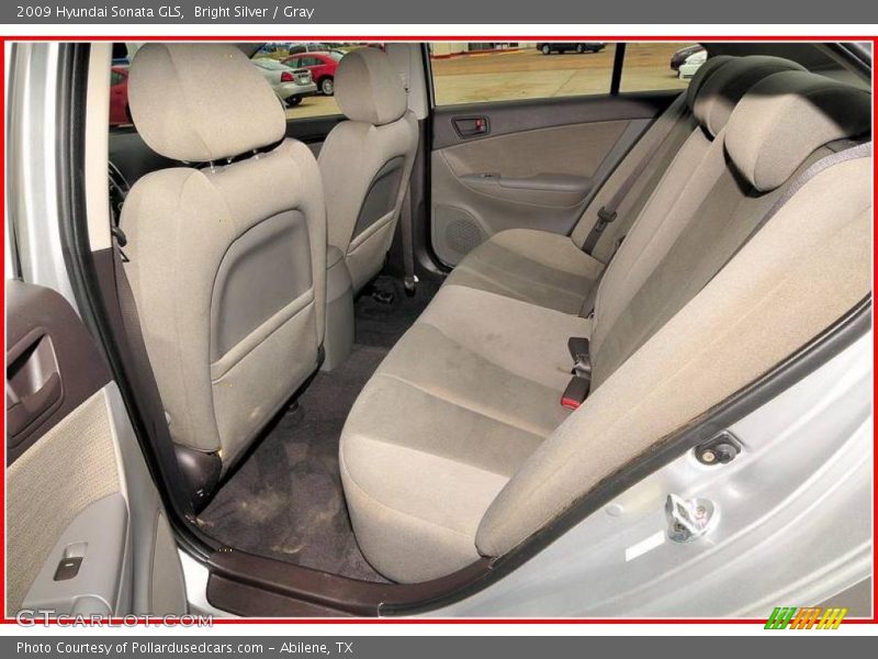 Bright Silver / Gray 2009 Hyundai Sonata GLS