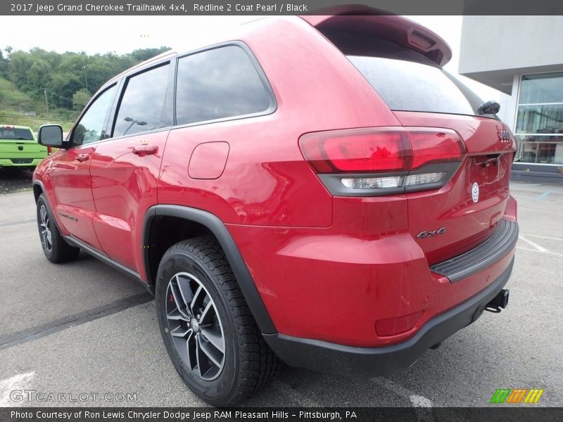 Redline 2 Coat Pearl / Black 2017 Jeep Grand Cherokee Trailhawk 4x4