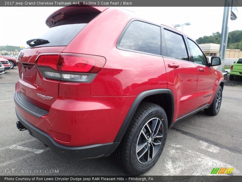 Redline 2 Coat Pearl / Black 2017 Jeep Grand Cherokee Trailhawk 4x4