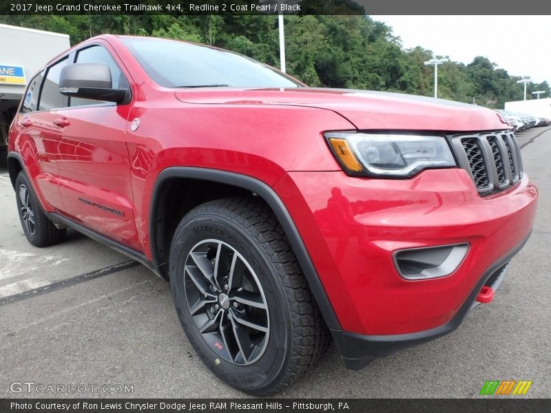 Redline 2 Coat Pearl / Black 2017 Jeep Grand Cherokee Trailhawk 4x4