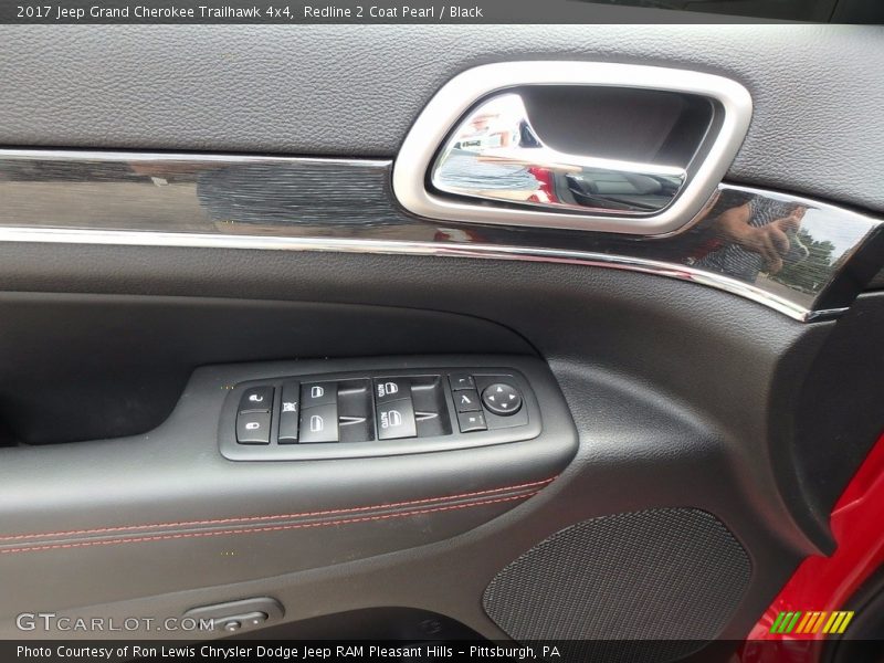 Redline 2 Coat Pearl / Black 2017 Jeep Grand Cherokee Trailhawk 4x4