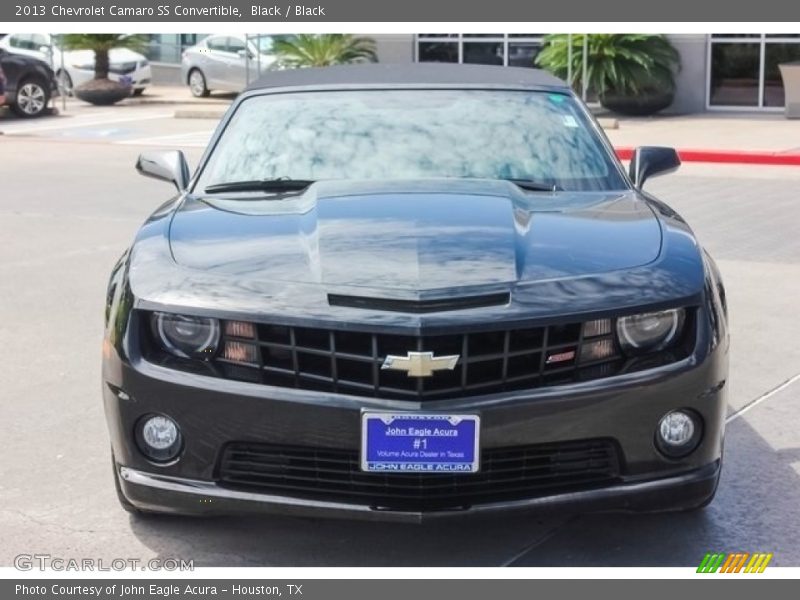 Black / Black 2013 Chevrolet Camaro SS Convertible