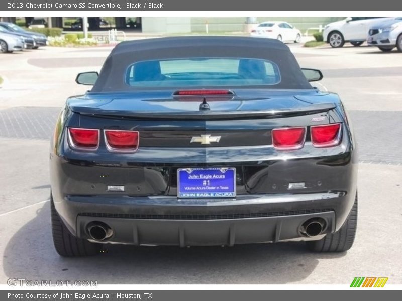 Black / Black 2013 Chevrolet Camaro SS Convertible