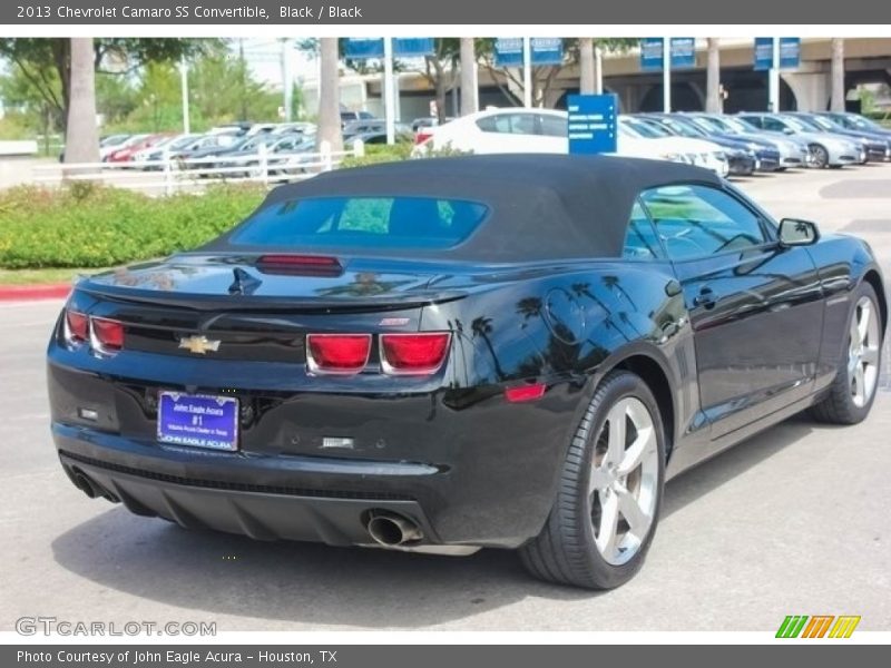 Black / Black 2013 Chevrolet Camaro SS Convertible