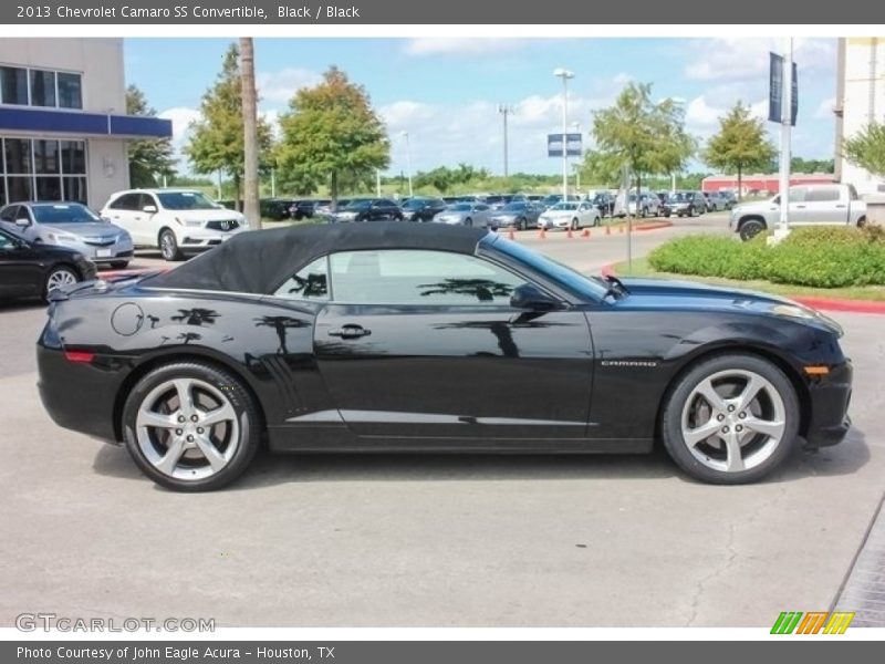 Black / Black 2013 Chevrolet Camaro SS Convertible