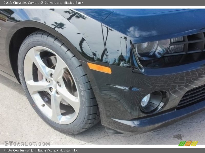 Black / Black 2013 Chevrolet Camaro SS Convertible
