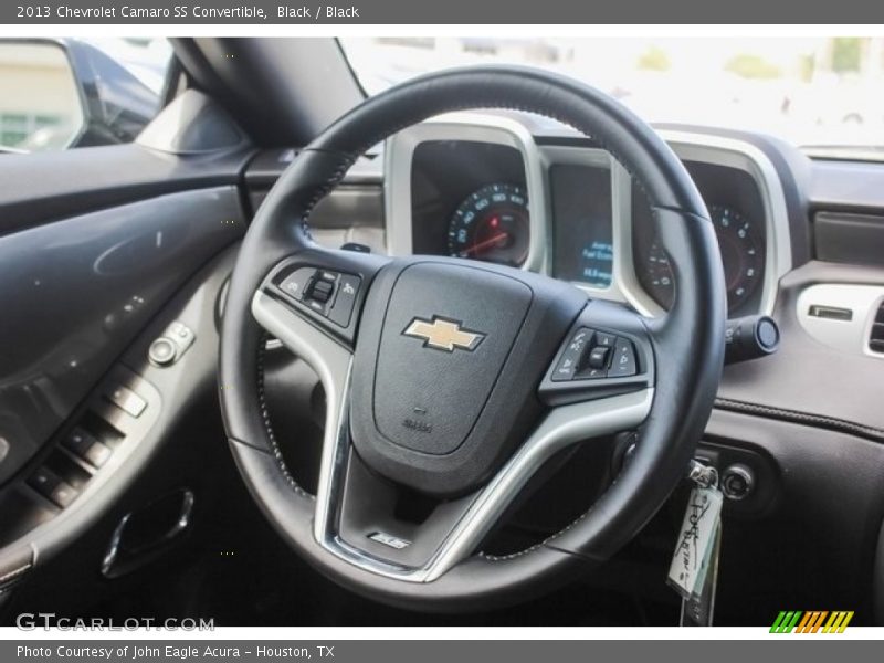 Black / Black 2013 Chevrolet Camaro SS Convertible
