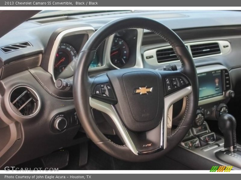 Black / Black 2013 Chevrolet Camaro SS Convertible