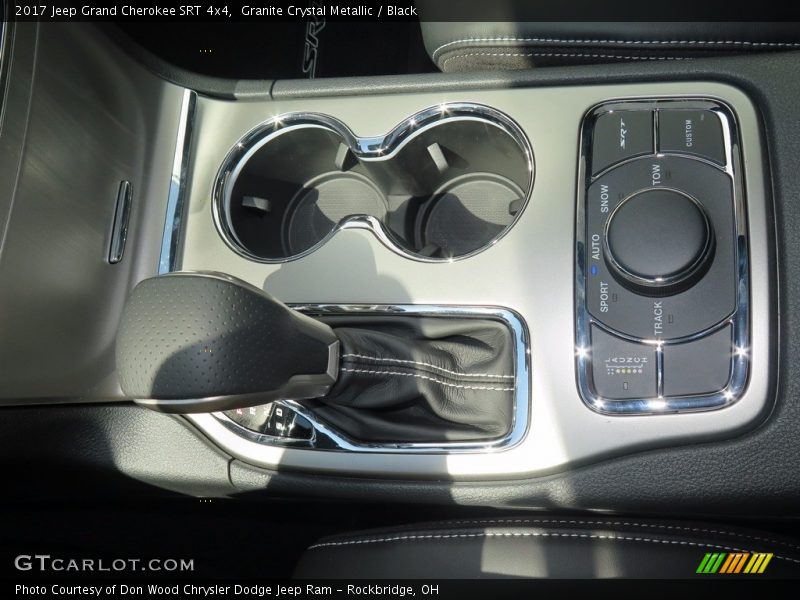Granite Crystal Metallic / Black 2017 Jeep Grand Cherokee SRT 4x4