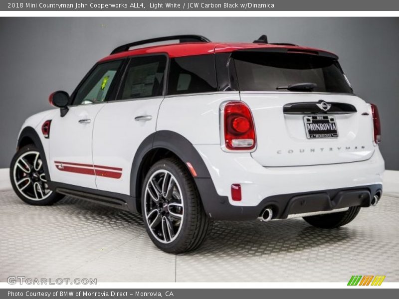 Light White / JCW Carbon Black w/Dinamica 2018 Mini Countryman John Cooperworks ALL4