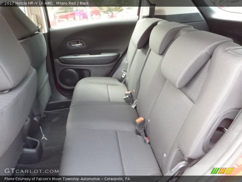 Milano Red / Black 2017 Honda HR-V LX AWD