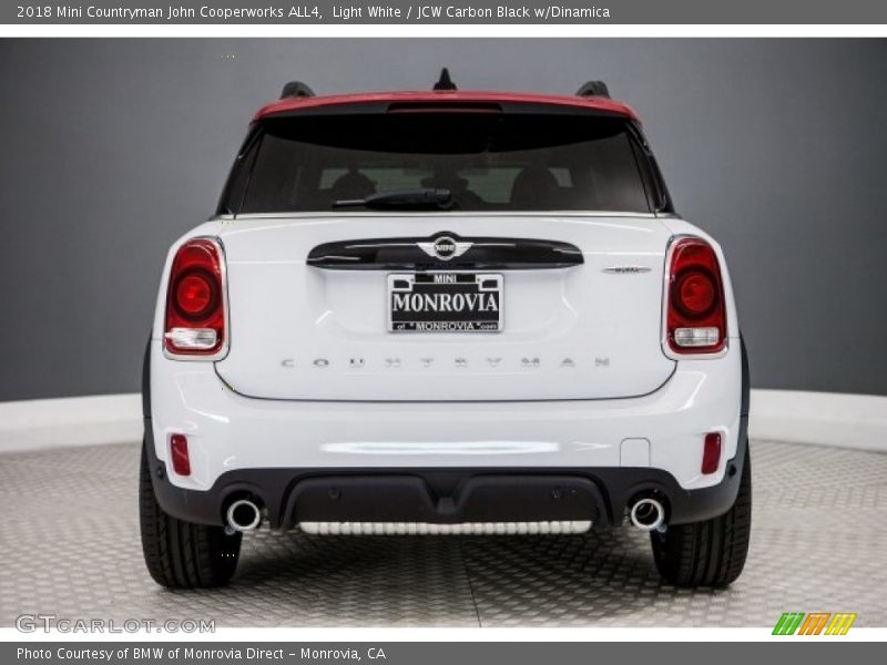 Light White / JCW Carbon Black w/Dinamica 2018 Mini Countryman John Cooperworks ALL4