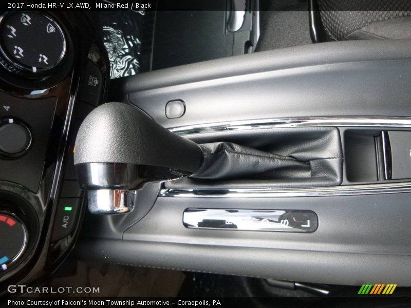 Milano Red / Black 2017 Honda HR-V LX AWD