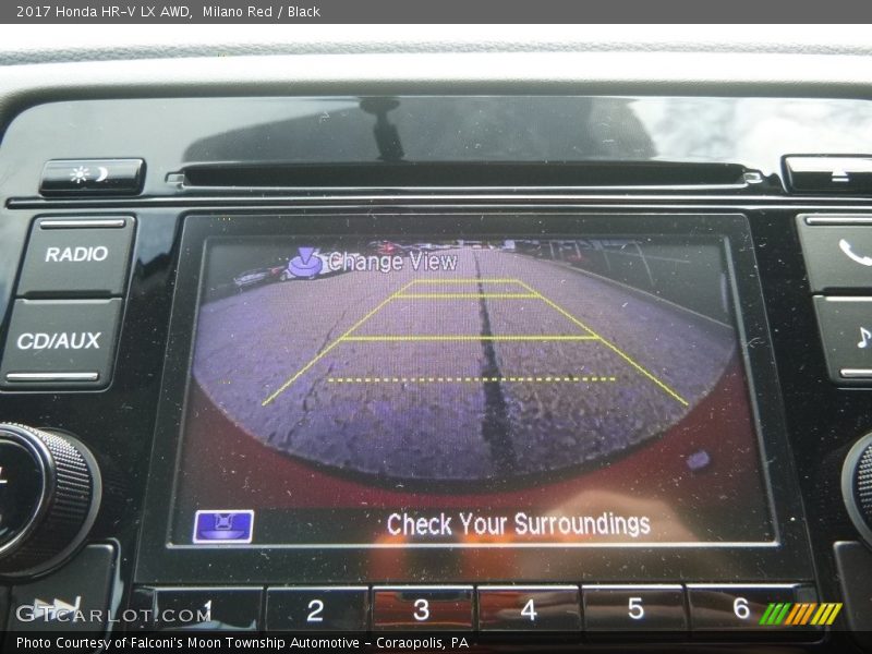 Milano Red / Black 2017 Honda HR-V LX AWD