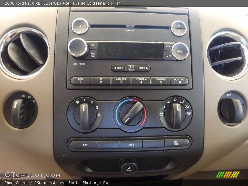 Pueblo Gold Metallic / Tan 2008 Ford F150 XLT SuperCab 4x4